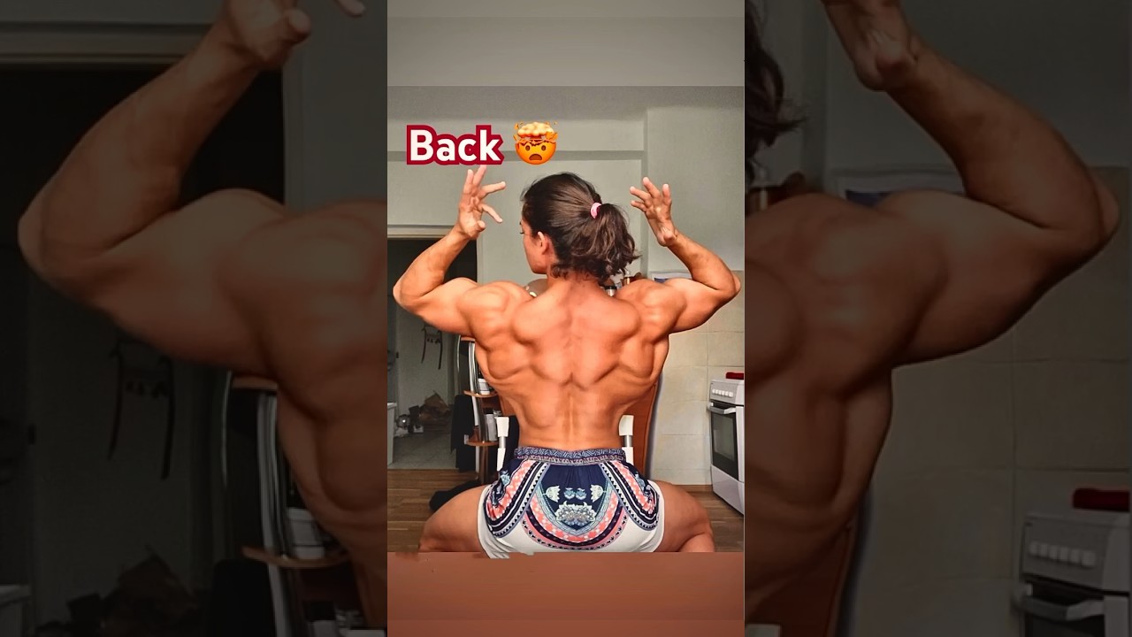 ⁣Respect this girl 🤯🔥💯Vladislava galagan world bodybuilder model 🔥#viralshorts