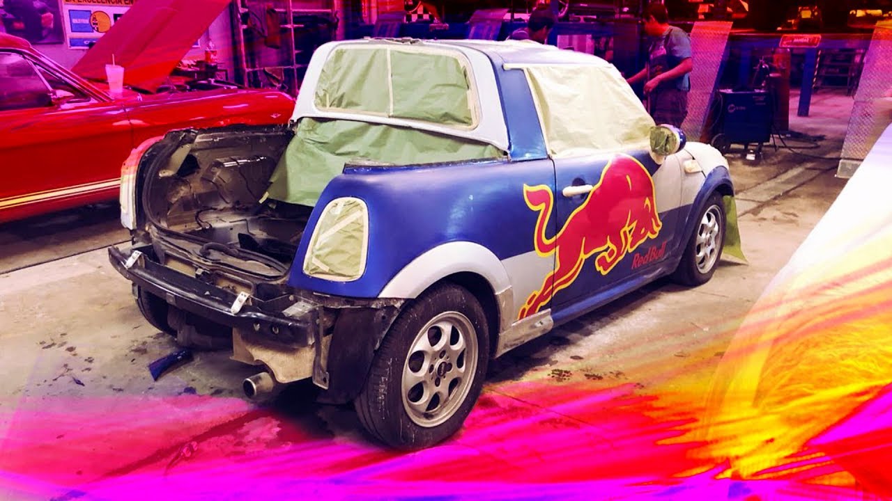 PINTAMOS EL MINI COOPER!! | JUCA coches de alquiler sin contratar übersetzung