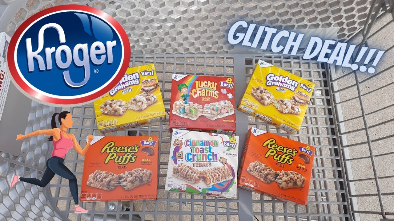 *Glitch Deal* Kroger General Mills Treat Bars Double Dip Deal | RUN! Can end at ANY TIME