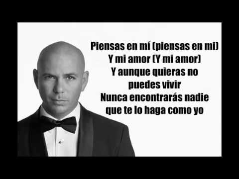 Pitbull - Piensas Ft. Gente De Zona Letras