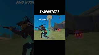 AVG E-sports player 📈 on BR full map 🗺️ game play ▶️.#freefire #explore #esports #rushergaming  #ff
