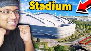 My $250,000 FOOTBALL STADIUM Is Complete!