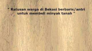 Apa bahasa inggrisnya  berbaris  