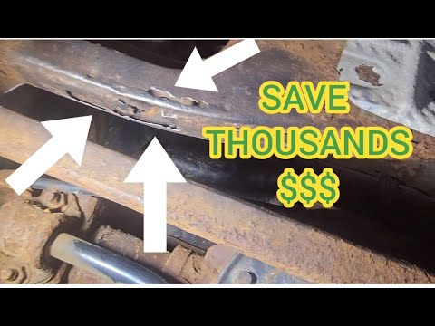 How to repair 2009 Jeep Liberty rear frame. I saved the Jeep and $$$$
