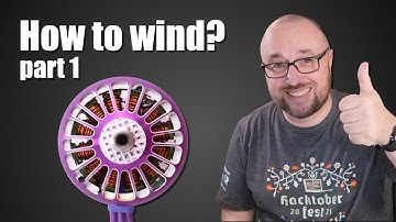 How to wind and rewind an RC brushless motor | part 1