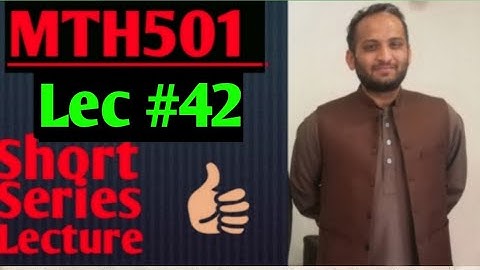 MTH501:Important short series lecture||lec #42||urdu hindi lec||Maths by Zahfran