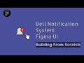 How to Create a Notification Bell System in Figma (Using Variants)