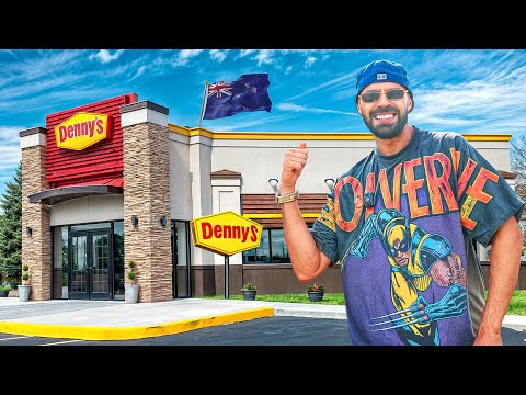 I Tried Denny's New Zealand! Is It Good?!