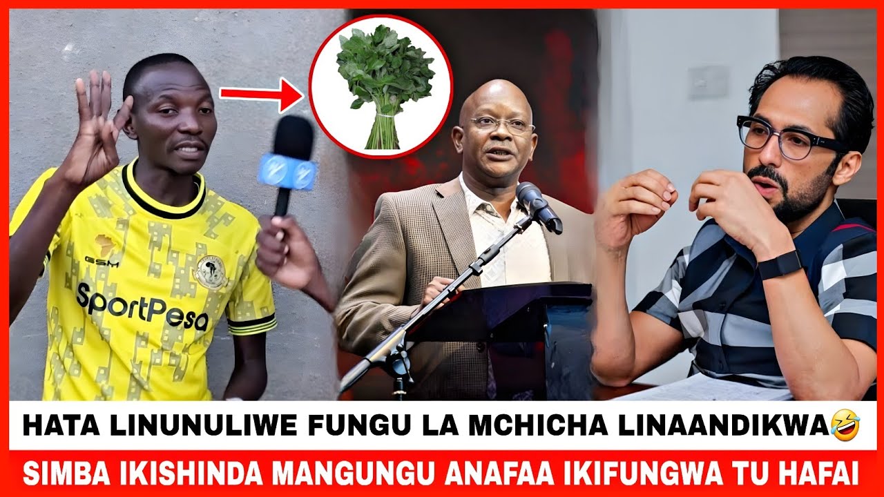 MBUNGO JR:TAJIRI HATA AKINUNUA CHUMVI AU  MCHICHA ANAANDIKA!😂😂/MANGUNGU ANAONEWA TU SIMBA SIO YAKE