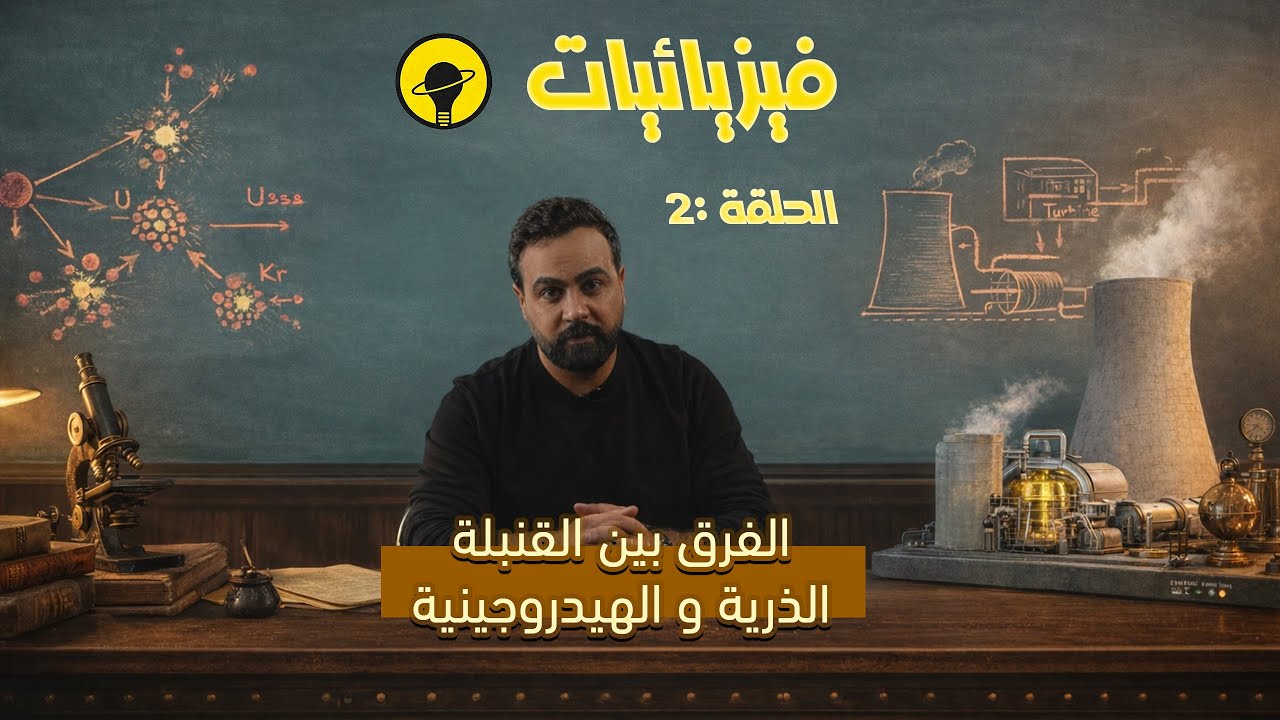 فيزيائيات - الحلقة 2 / الفرق بين القنبلة الذرية و الهيدروجينية