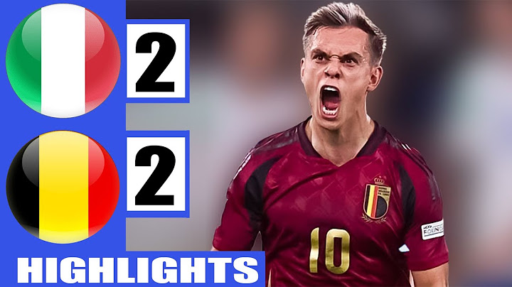 Italy vs Belgium 2-2 | All Goals & Extended Highlights | UEFA Nations League 2024
