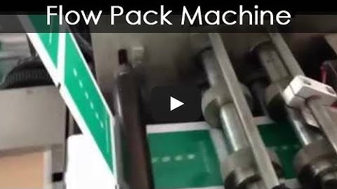 Flow Pack Machine | Pillow Packing Machine Suppliers Video