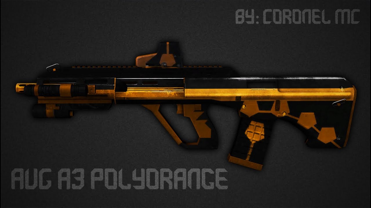 🔫 Point Blank Mods: Skin AUG A3 Polyorange - YouTube