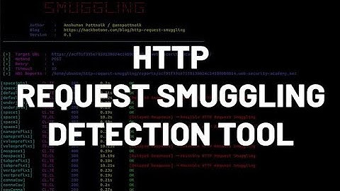 HTTP Request Smuggling: How to Find