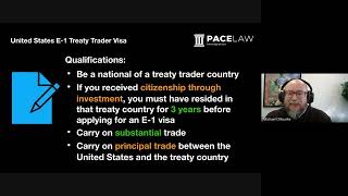 E-1 Treaty Trader Visa - Live and Work in the United States