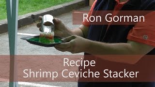 Recipe with Header Shrimp Ceviche Tower