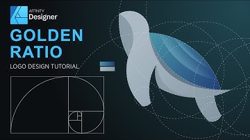 How to design a logo with Golden Ratio | Affinity Designer Tutorial