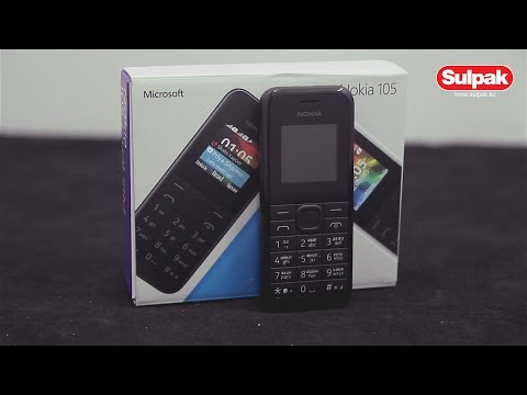 Мобильный телефон Nokia 105 Распаковка (www.sulpak.kz)