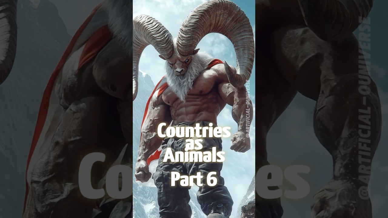 Countries as Animals Part 6 