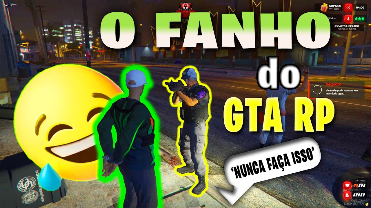 FINGI ser FANHO no GTA RP [OS STEVES RACHARAM MUITO] - YouTube