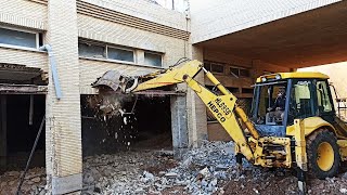 JCB 3CX Or New Holland lb95b | Demolition and Retrofitting of Hospital Buildings