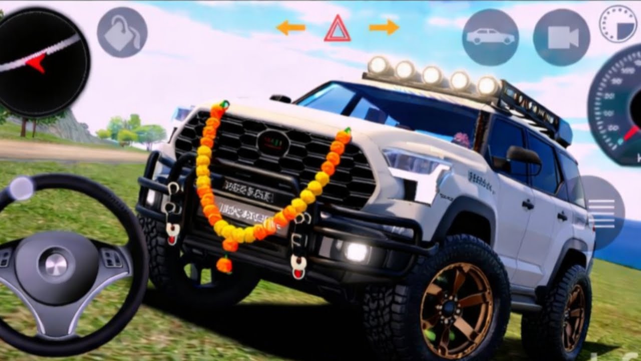“Toyota Fortuner Full Modification & Extreme Driving 😱 | Indian Car Simulator Real Gameplay”