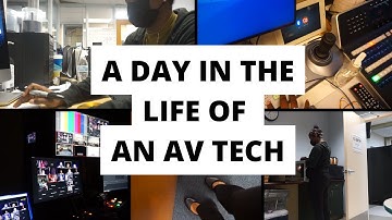 My First Vlog! A Day in the Life of an Av Technician