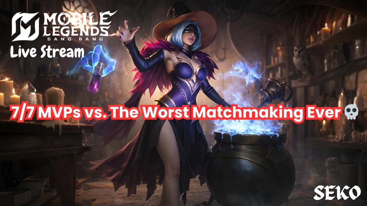 🔴 SEKO - MLBB Live : 7/7 MVPs vs. The Worst Matchmaking Ever 💀 | Season 39, Ep.73