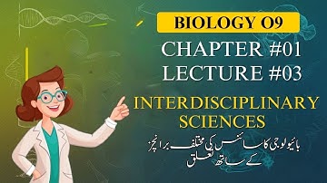 Class9-BiologylChapter#1l Lecture#3-Interdisciplinary Science
