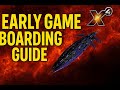 Early Game Boarding in X4 Foundations Capture Ships Easily!