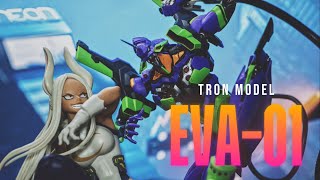 Massive 1/6 Evangelion Unit-01 Model Kit! | Tron Model Deluxe Review