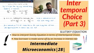Intertemporal Choice and Slutsky Equation | 28 |