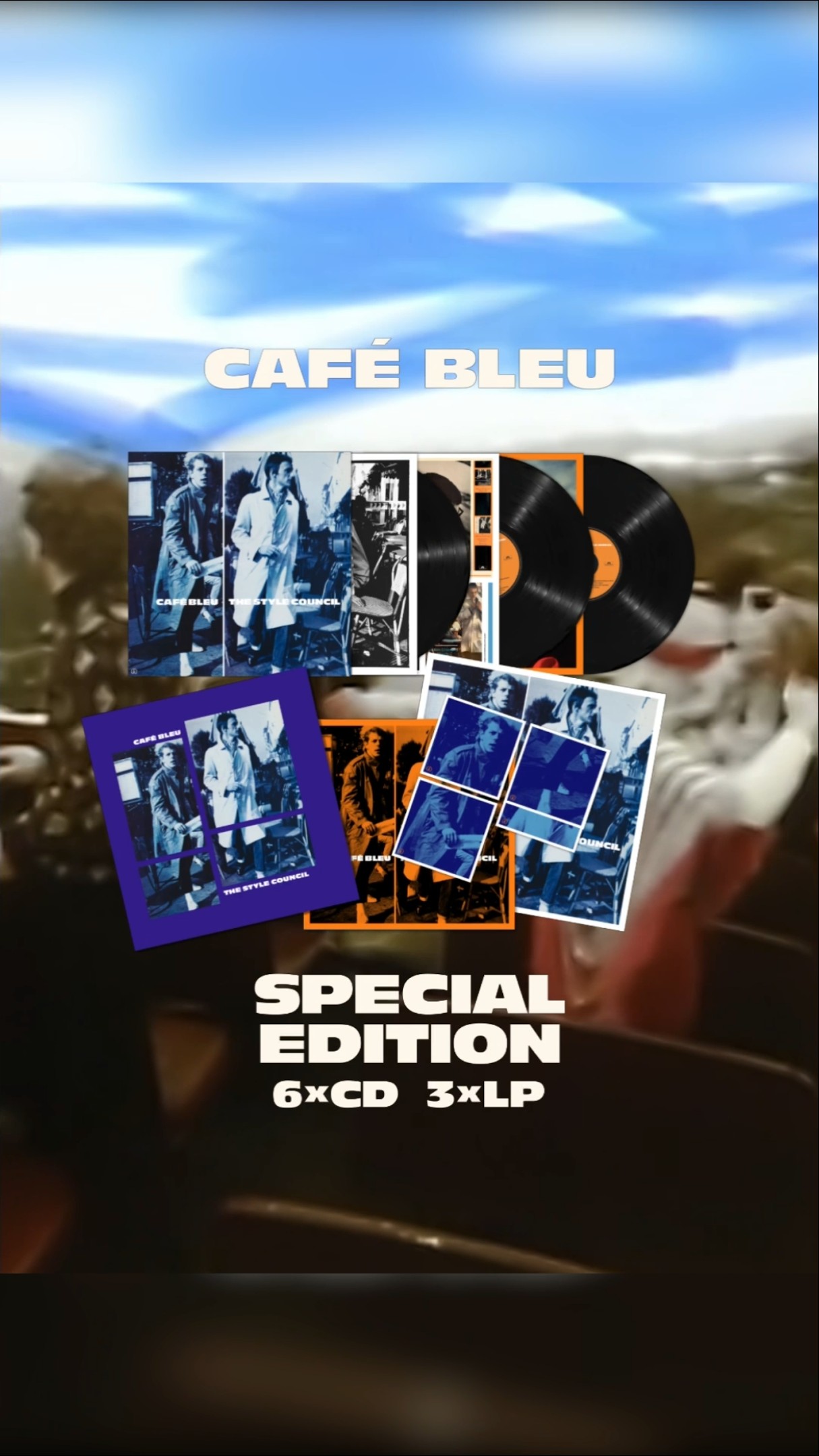 Café Bleu - Special Edition' has landed 🔵🟠 The expanded 3LP and