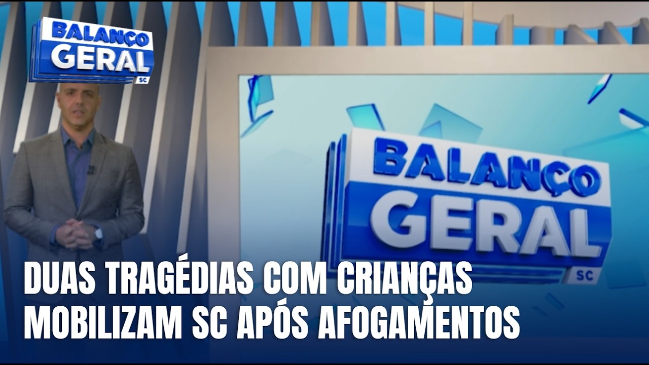 Bebê morre afogado em Santo Amaro da Imperatriz e corpo de menino é encontrado no Oeste de SC