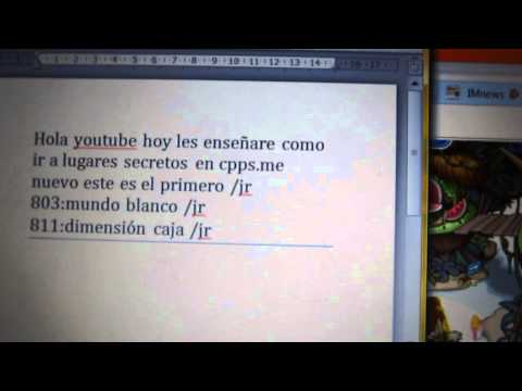 codigos de sitios secretos en cpps.me