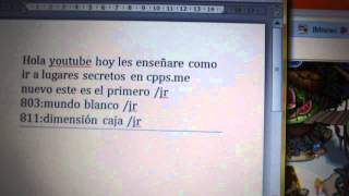 codigos de sitios secretos en cpps.me