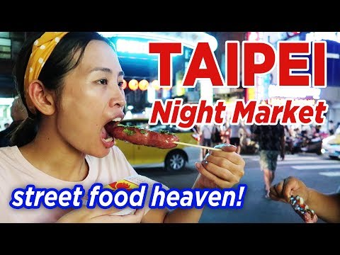 Video Street Food Heaven at Tonghua Night Market in Taipei,... - youtube
