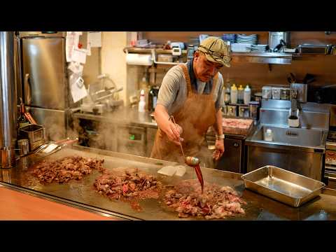 黒毛和牛をお手頃価格で味わえる！ランチから鉄板を埋め尽くすステーキハンバーグ！夜はすき焼きが人気の繁盛店 Wagyu steak hamburge sukiyaki restaurant Japan