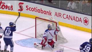 Lupul Goal - Rangers 5 vs Leafs 1 - Jan 4th 2014 (HD)