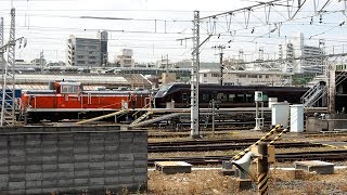 2019/05/13 JR East: Shunting of E655 Series at Oku Rail Yard