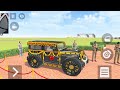 😍 Purchase Modify Thar Delivery 🚚💥indian thief auto💥 Simulator 😇Indian car 🚗 bike 🎮 Driving 3d 