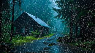 Rain Sounds for Sleep – Distant Thunder and Natural Rain to Relieve Stress, Calm the Mind