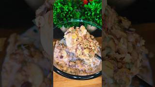 🍌🥣 Simple Banana Oats Breakfast | Healthy bhi, Super Tasty bhi 😍 #shorts