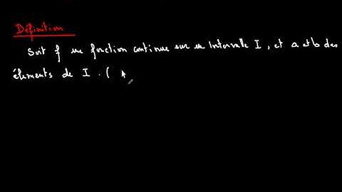 Primitives et Intégrales cours 4   YouTube