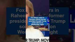 Mar 22 23 Exasperated laura ingraham tries to give trump