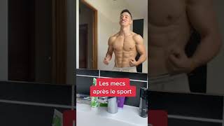 Mec Vs Fille À La Salle De Sport
