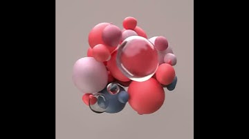 Cinema 4D softbody balloons