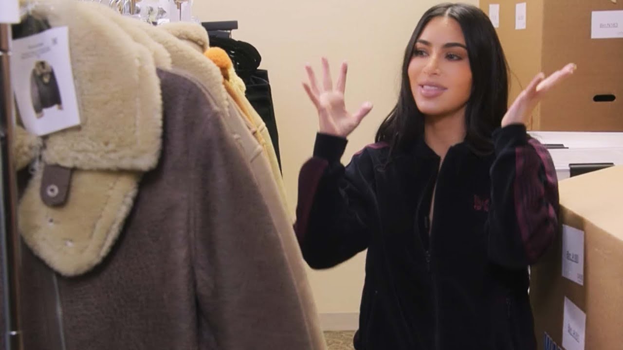 Kim Kardashian Shows Inside Her Massive Fashion Archive Closet