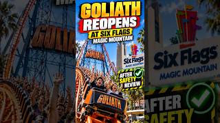Goliath Reopens at Six Flags Magic Mountain After Safety Review | US News