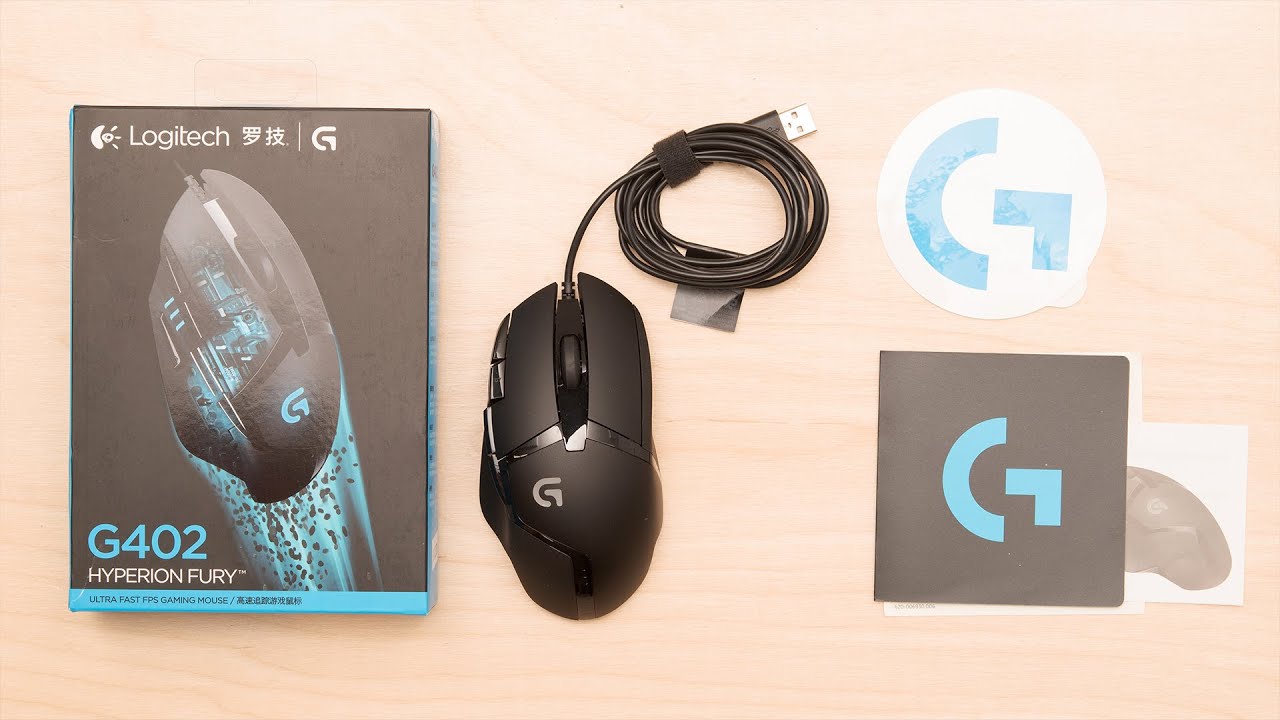 Logitech G402 Hyperion Fury Ultra-Fast FPS Gaming Mouse